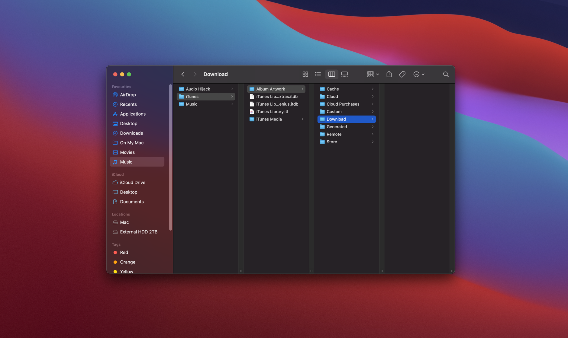 MacOS, Finder interface