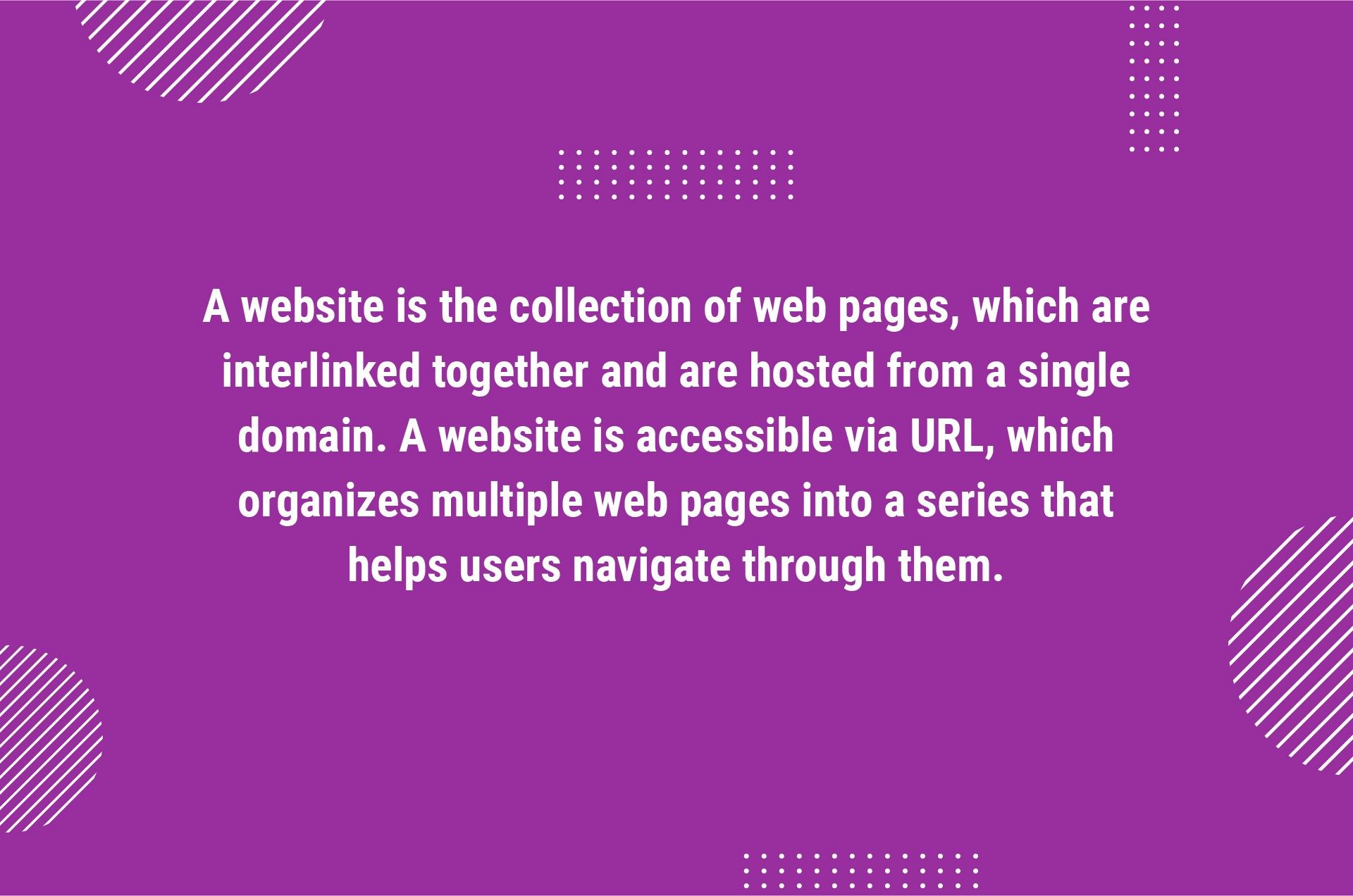 what is a website?