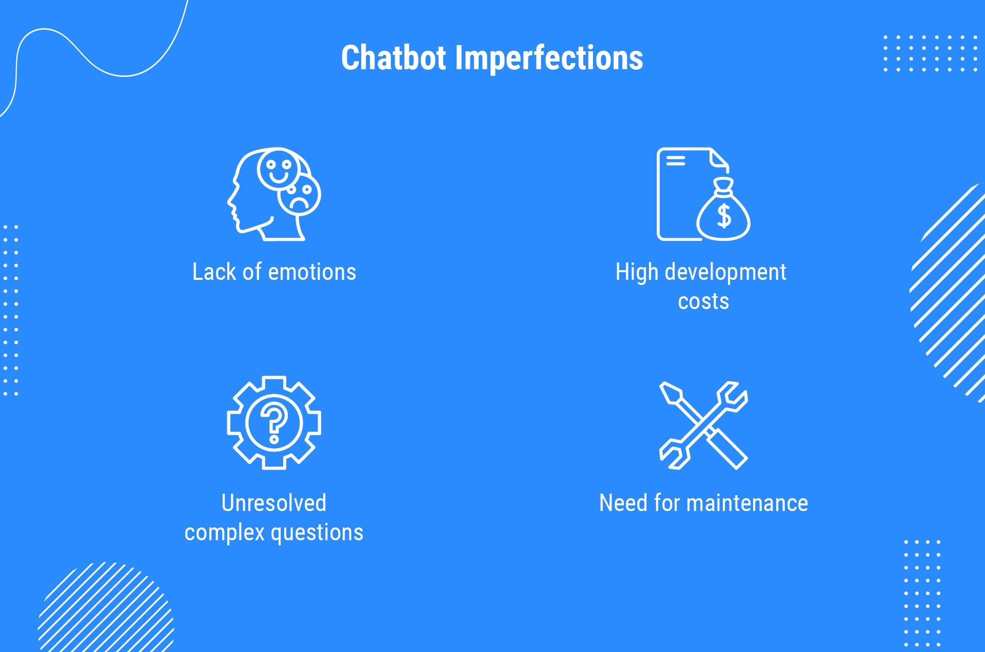 chatbot imperfections