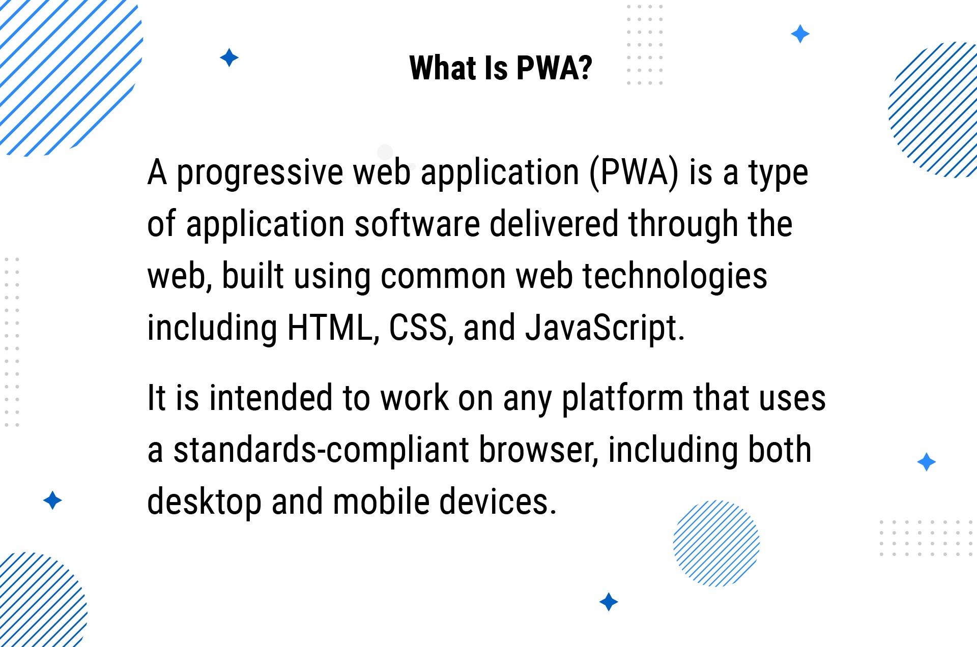 what is pwa