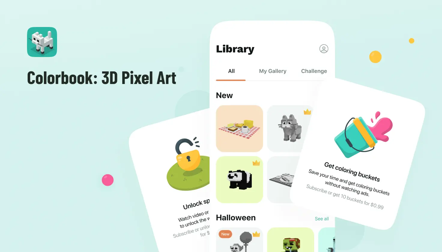 3D colorbook