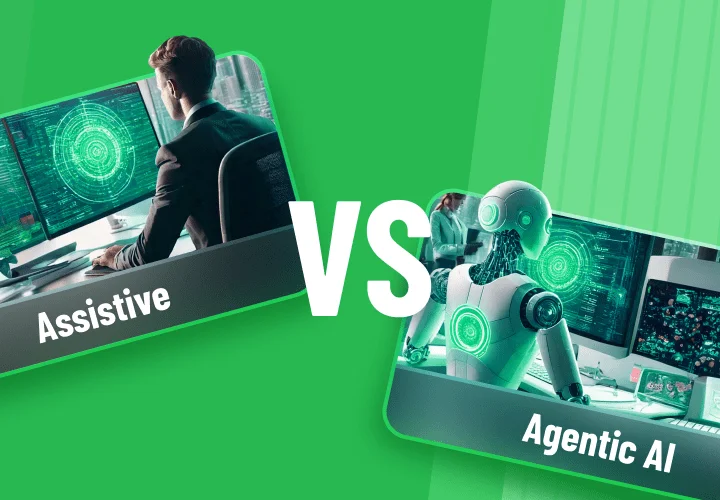 Assistive AI vs. Agentic AI: Understanding the Future of Intelligent Automation
