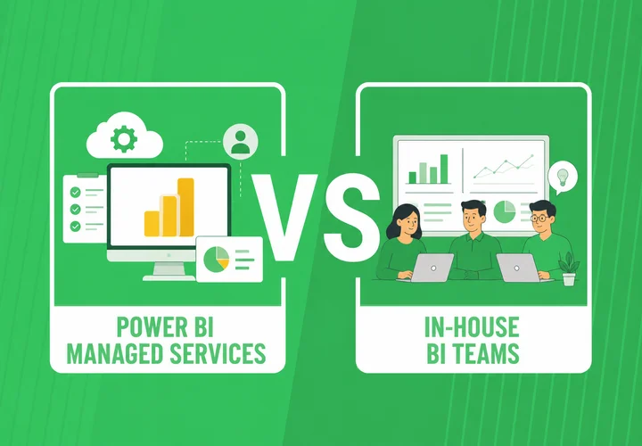 Power BI Managed Services vs In-House BI Teams
