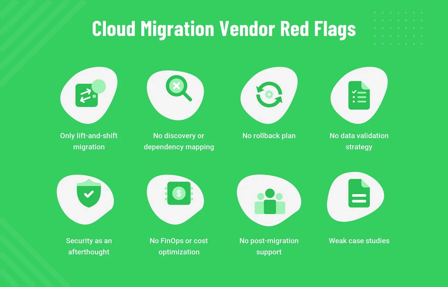 Cloud Migration Vendors Red Flags