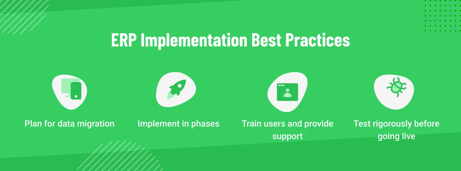 ERP implementation best practices