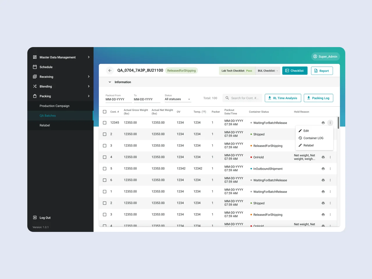 Full-Scale Enterprise Quality Management System for a Global Tobacco Producer