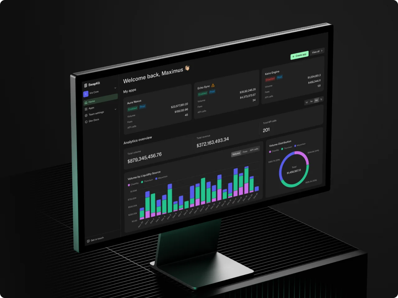 Building a Crypto Integration Platform and Self-Service Portal for SwapKit