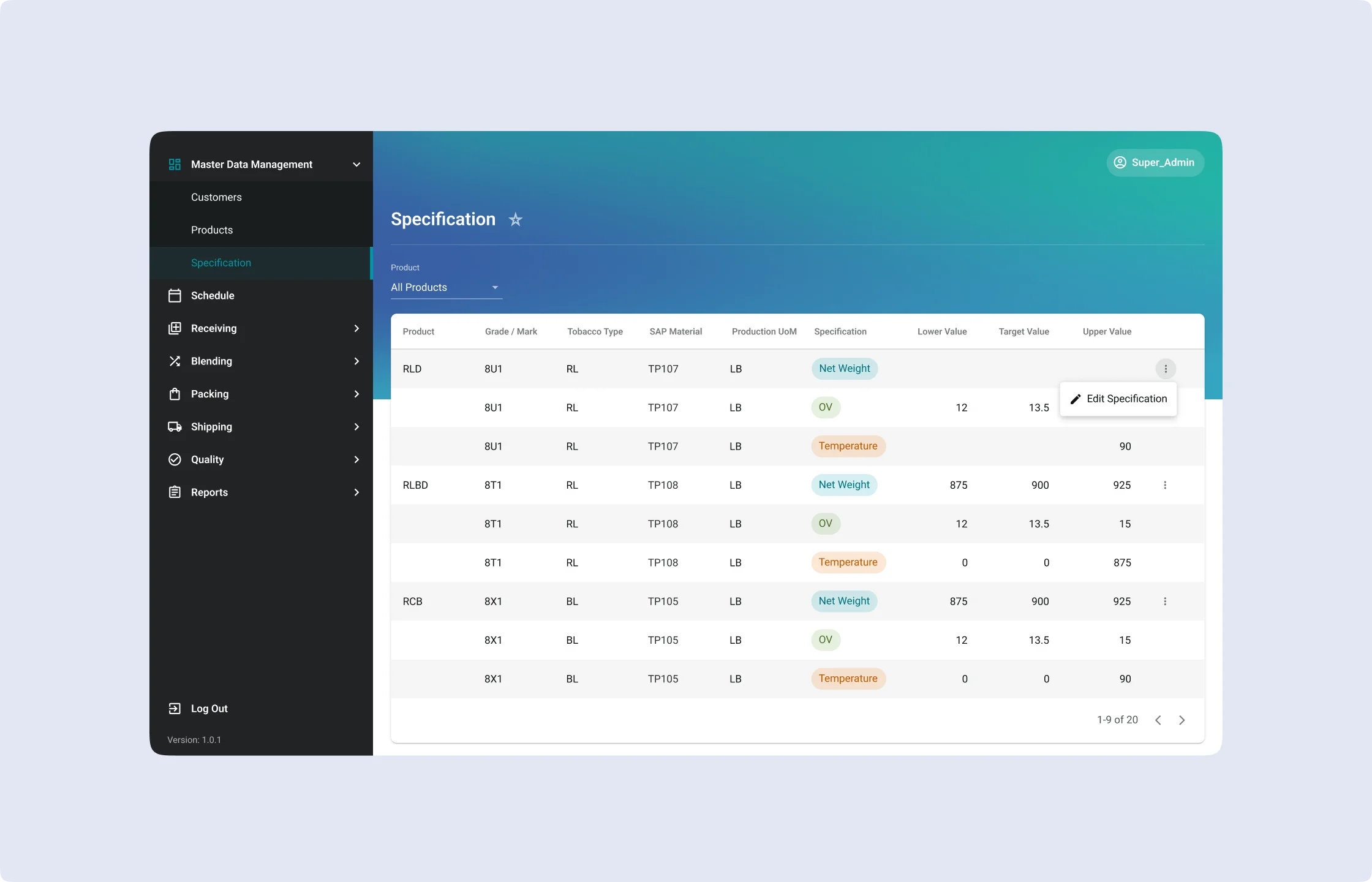 Real-time data management system