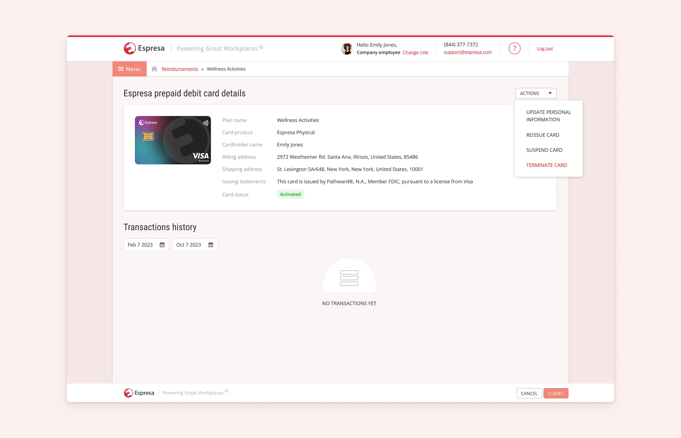 Programmatic enforcement via a layered control architecture