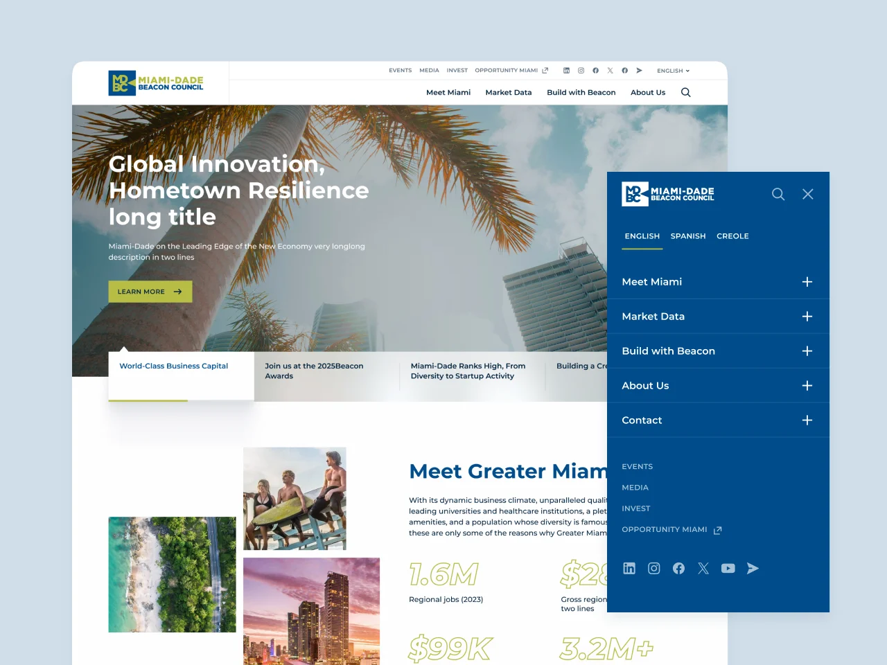 Beacon Council: High-Performance Website for an Economic Development Organization