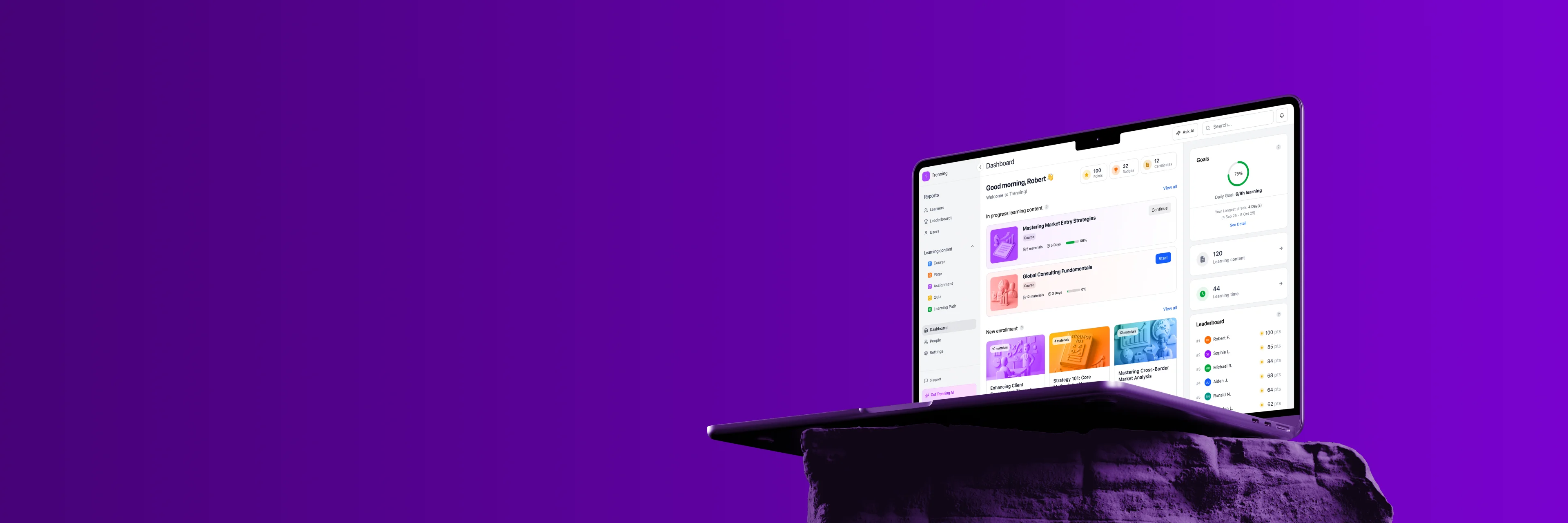 Implementing a Custom AI-Powered LMS for a Global Consulting Firm