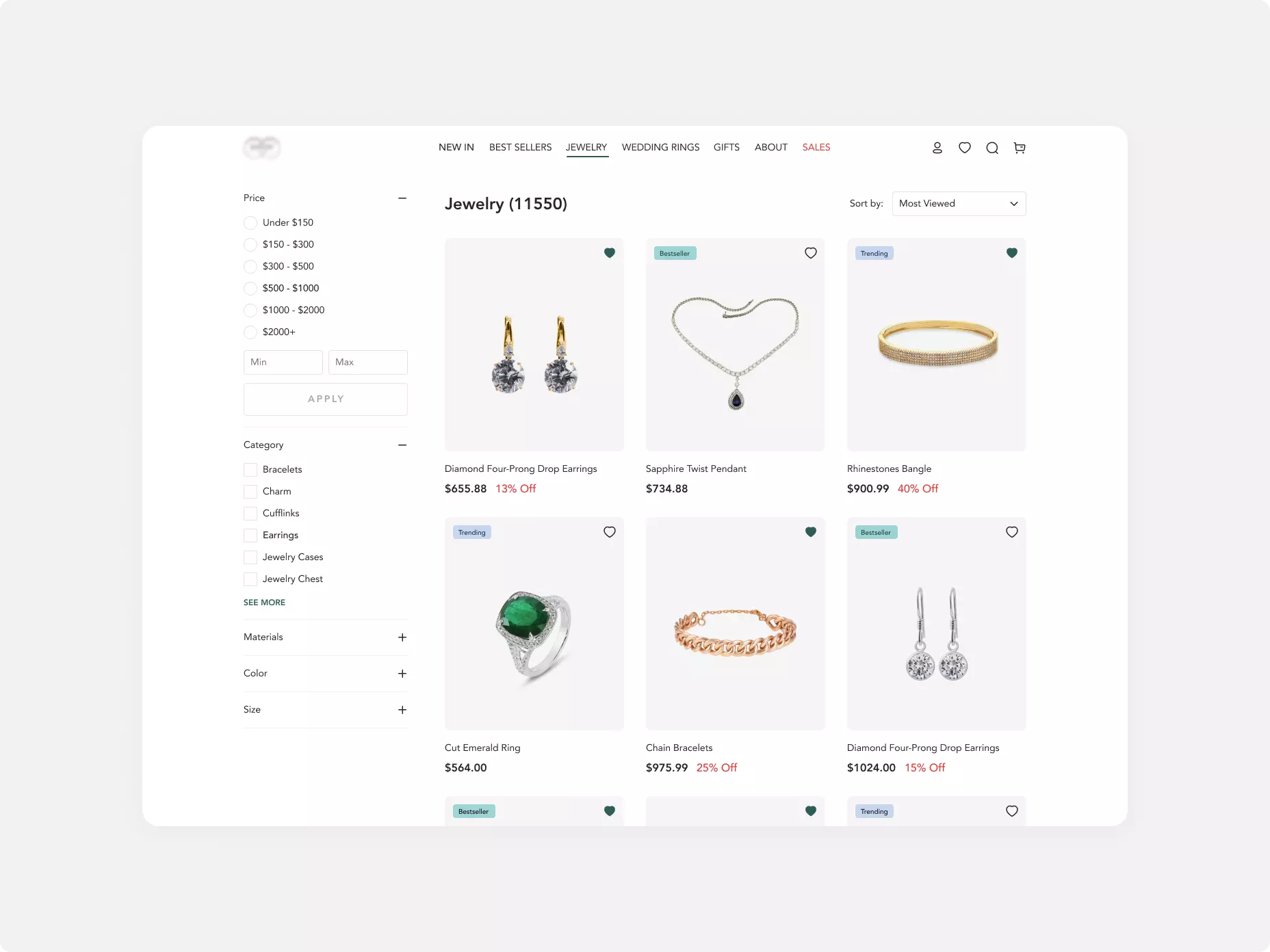 The unique user interface of the solution developed by Emerline