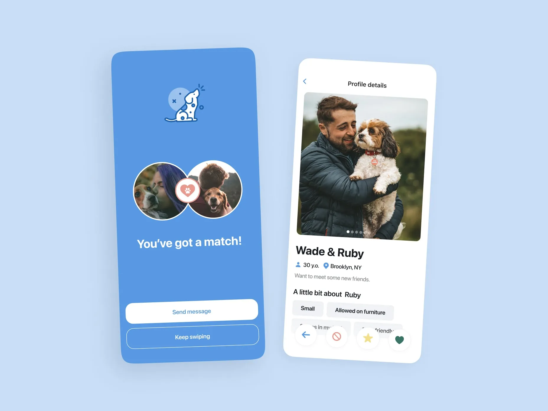 The unique user interface of the solution developed by Emerline