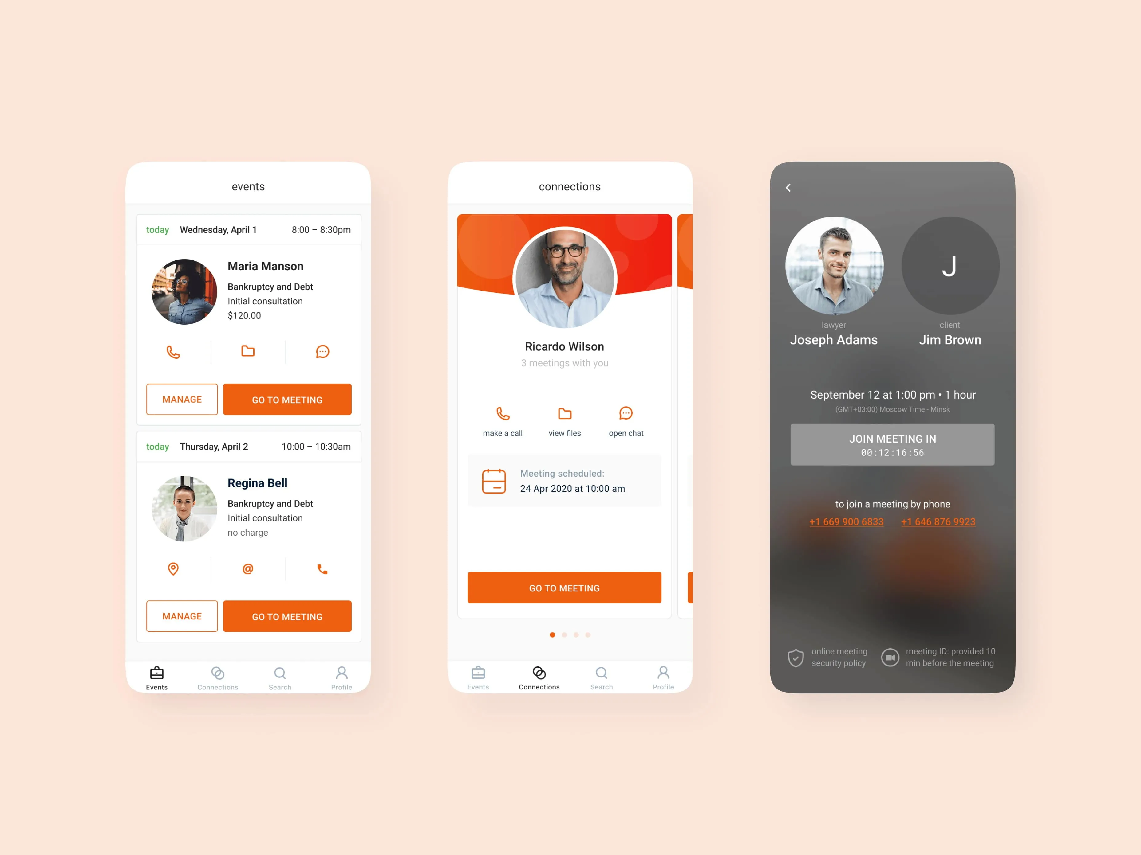 The unique user interface of the solution developed by Emerline