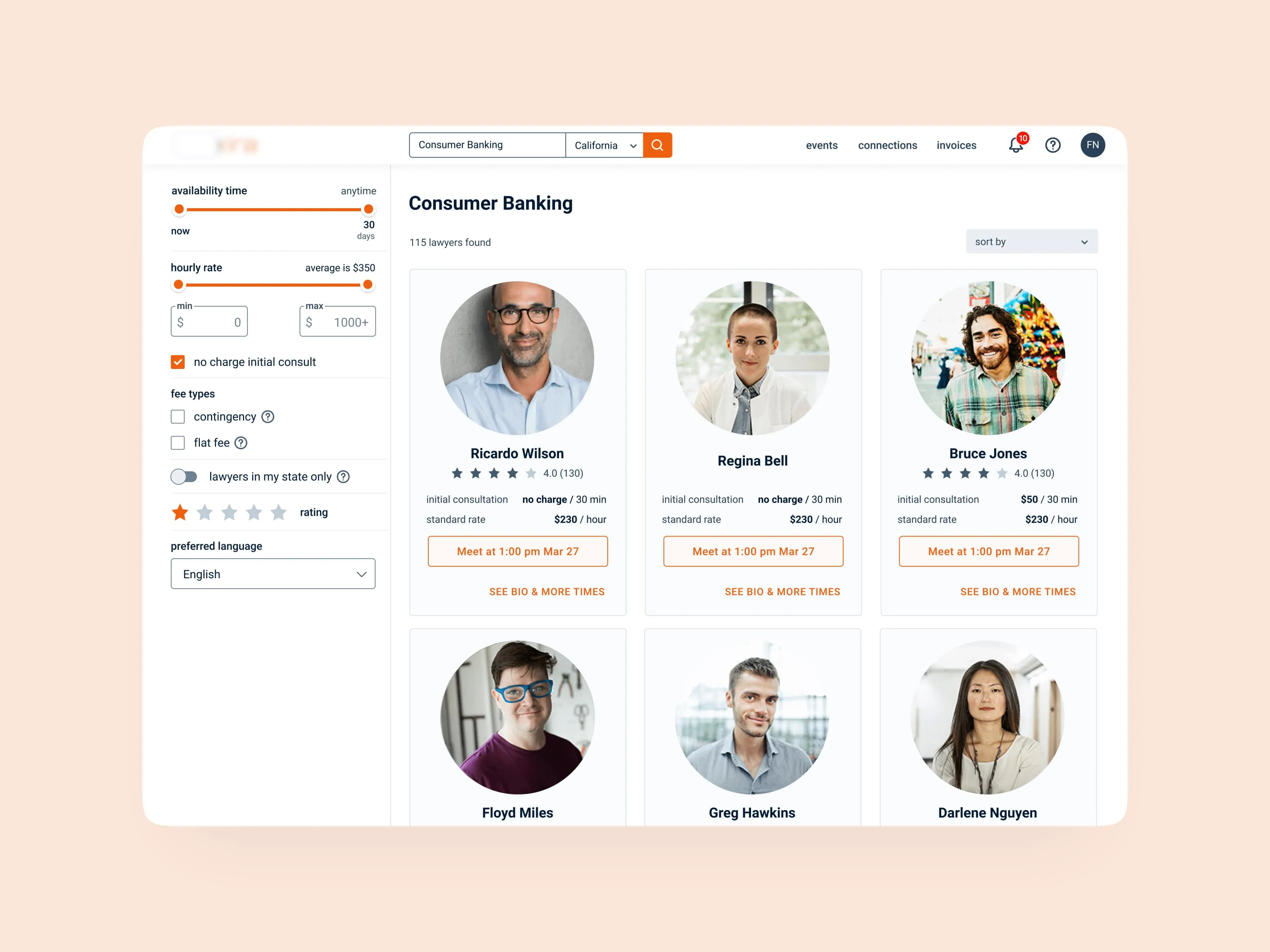 The unique user interface of the solution developed by Emerline