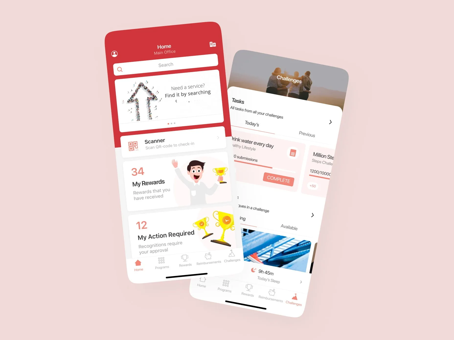 The unique user interface of the solution developed by Emerline