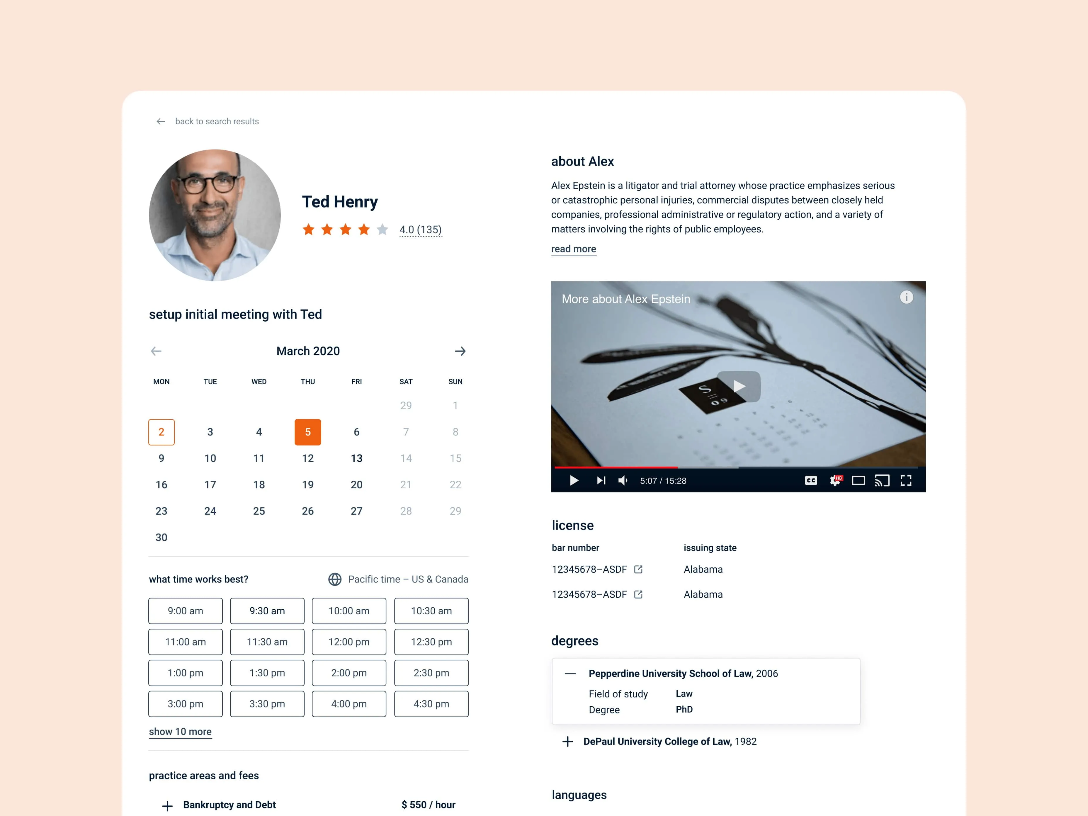The unique user interface of the solution developed by Emerline