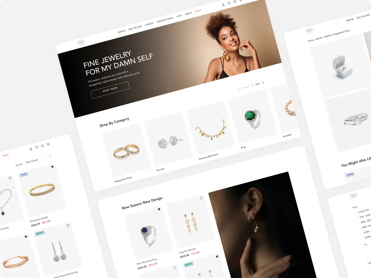Magento Migration Services for a Jewelry and Accessories Company