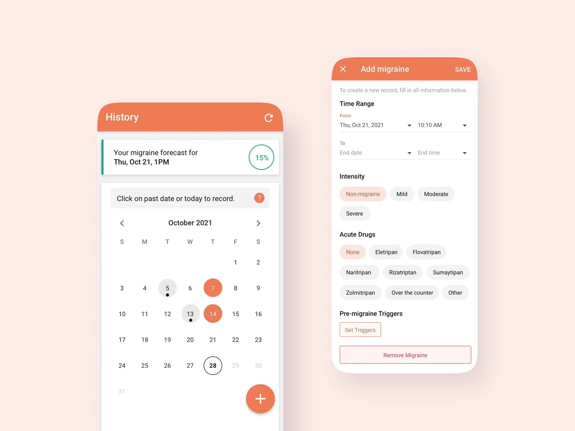 The unique user interface of the solution developed by Emerline