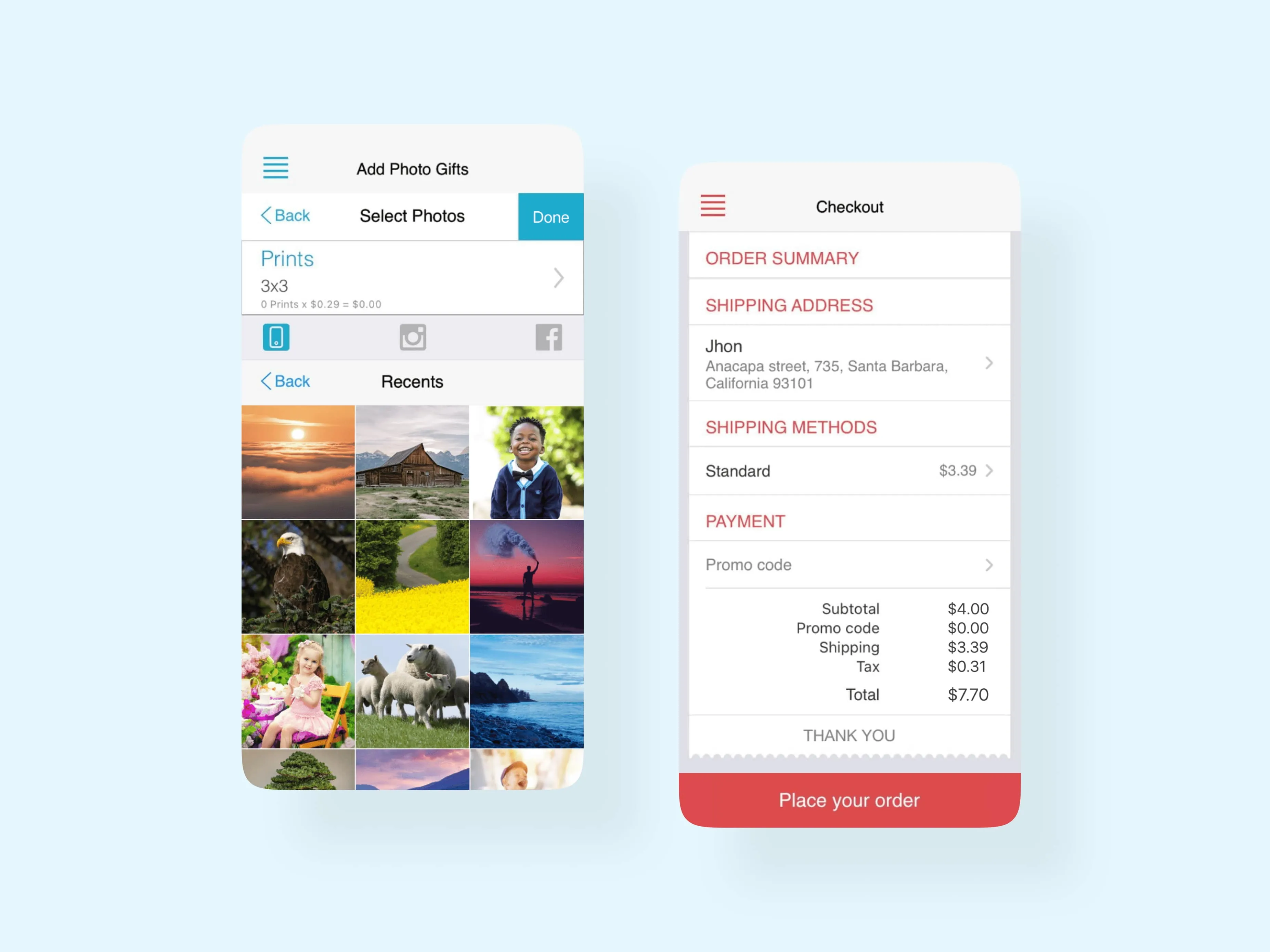 The unique user interface of the solution developed by Emerline