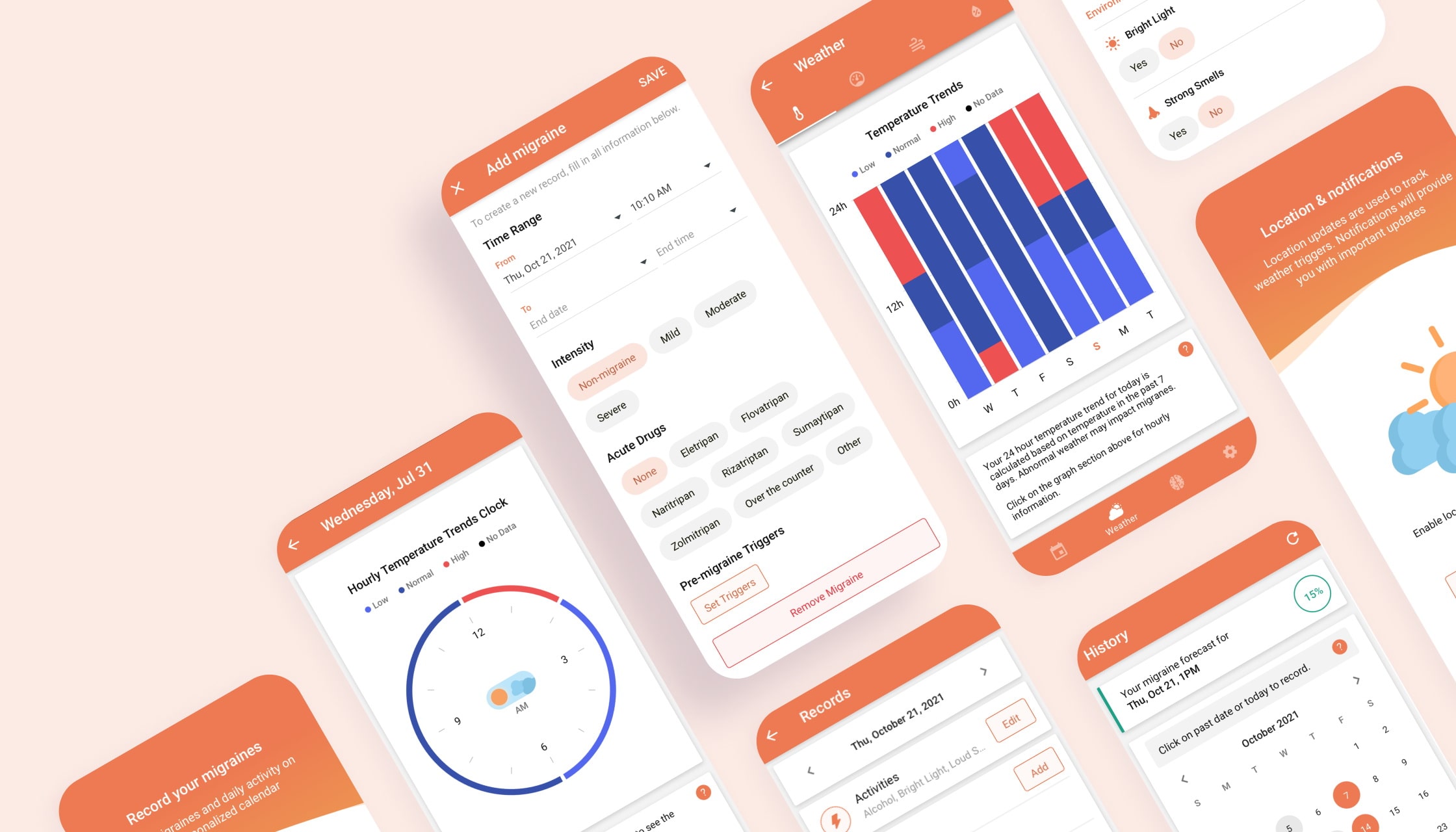 Front-End Development of a Migraine Prevention App