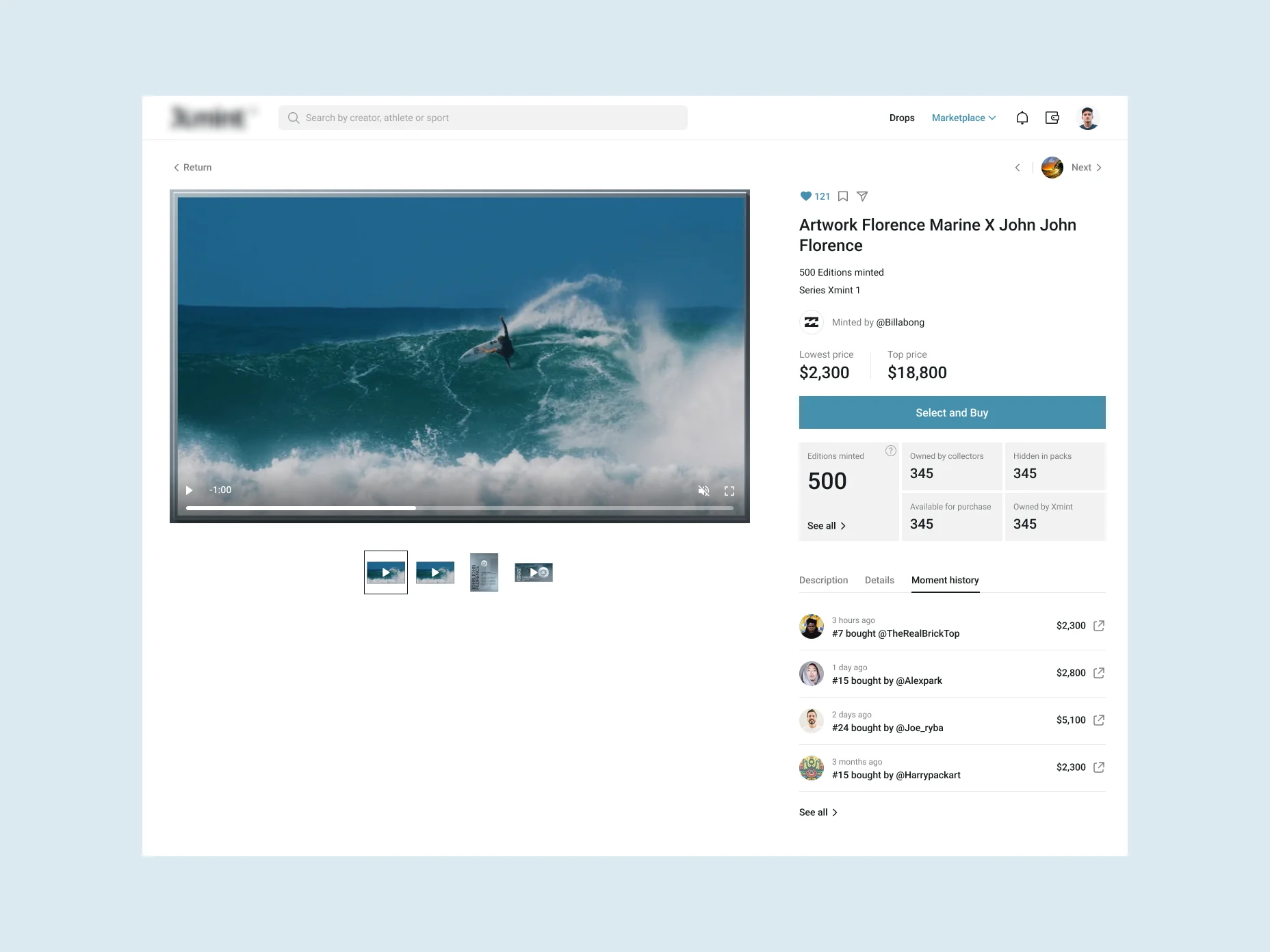 The unique user interface of the solution developed by Emerline