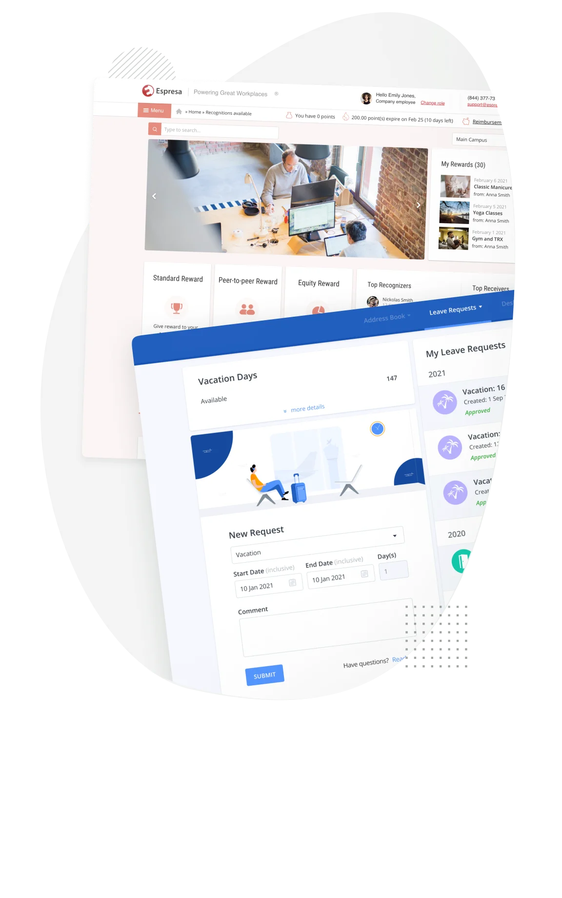 Emerline's enterprise web application development services