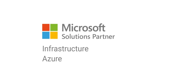 Microsoft Solutions Partner for Infrastructure Azure