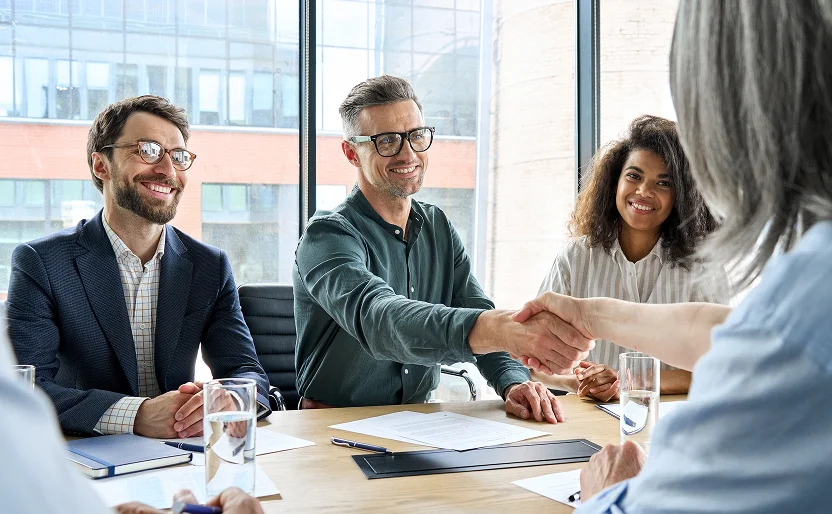 HR onboarding app for a global services firm