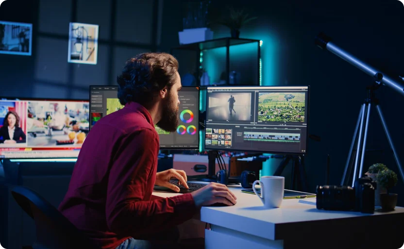 Content management & production