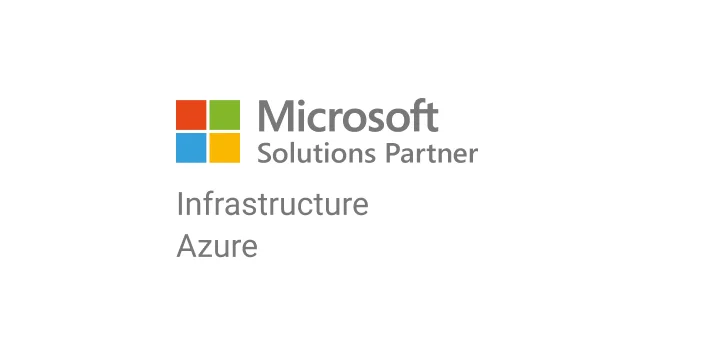 Microsoft Solutions Partner for Infrastructure Azure